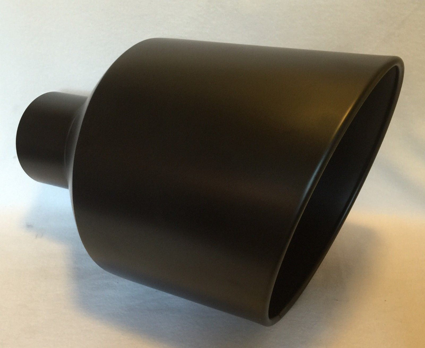 FLAT BLACK CHEVY DURAMAX 5” INLET 12” OUTLET 18” LONG DIESEL EXHAUST TIP