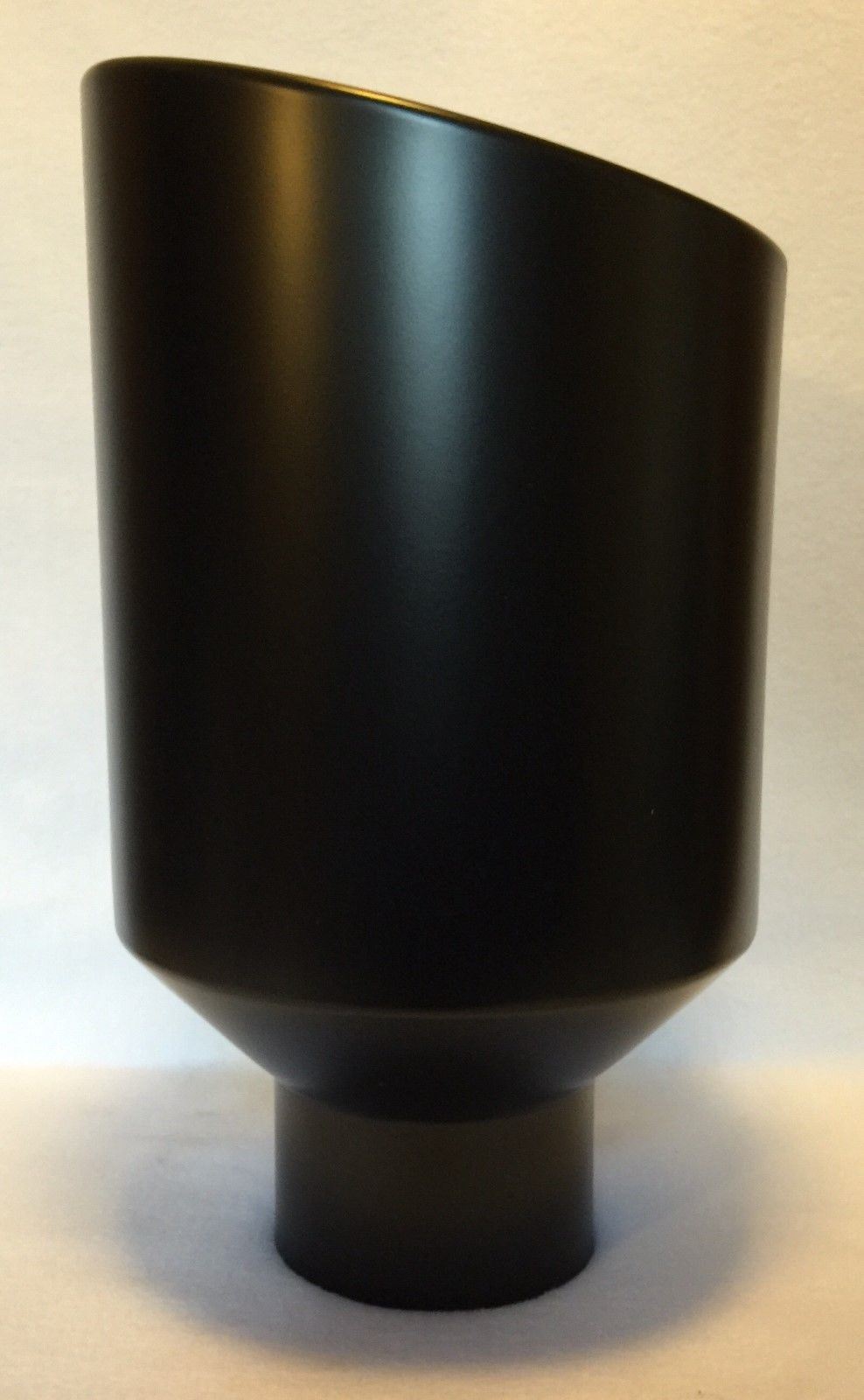 FLAT BLACK DODGE CUMMINS 5” INLET 10” OUTLET 18” LONG DIESEL EXHAUST TIP