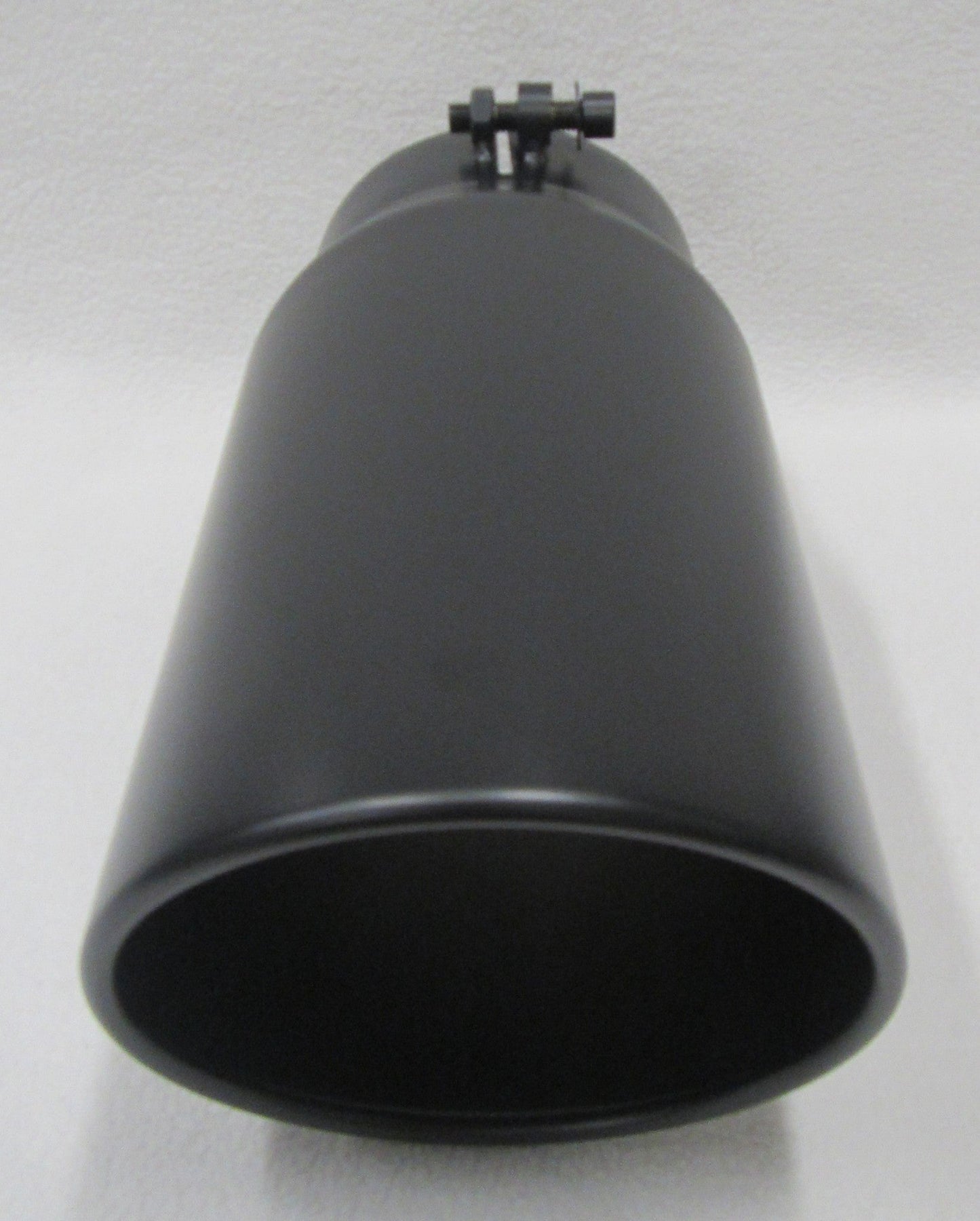 FLAT BLACK 5" INLET 6" OUTLET 12" LONG DIESEL EXHAUST TIP - DODGE CUMMINS 6.7L