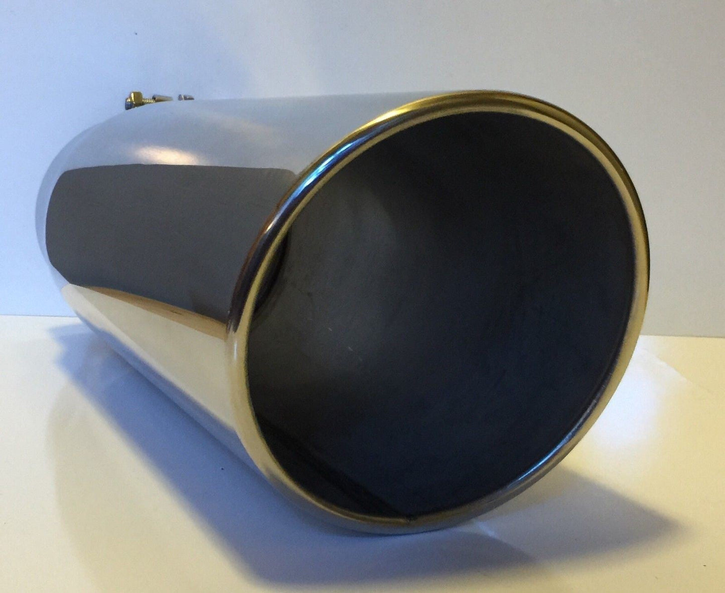 CHEVY DURAMAX 6.6L 5" IN x 7" OUT x 18" LONG POLISHED STAINLESS EXHAUST TIP