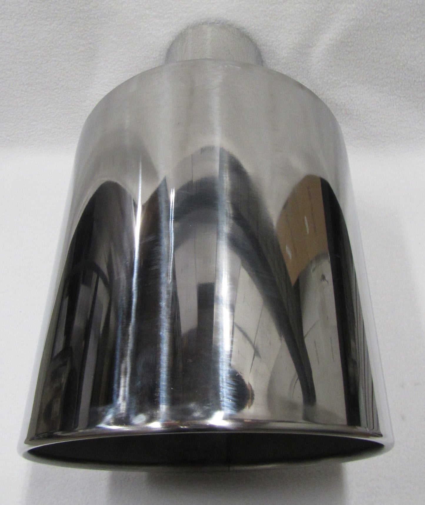 CHEVY DURAMAX 6.6L 5" IN x 10" OUT x 18" LONG POLISHED STAINLESS EXHAUST TIP